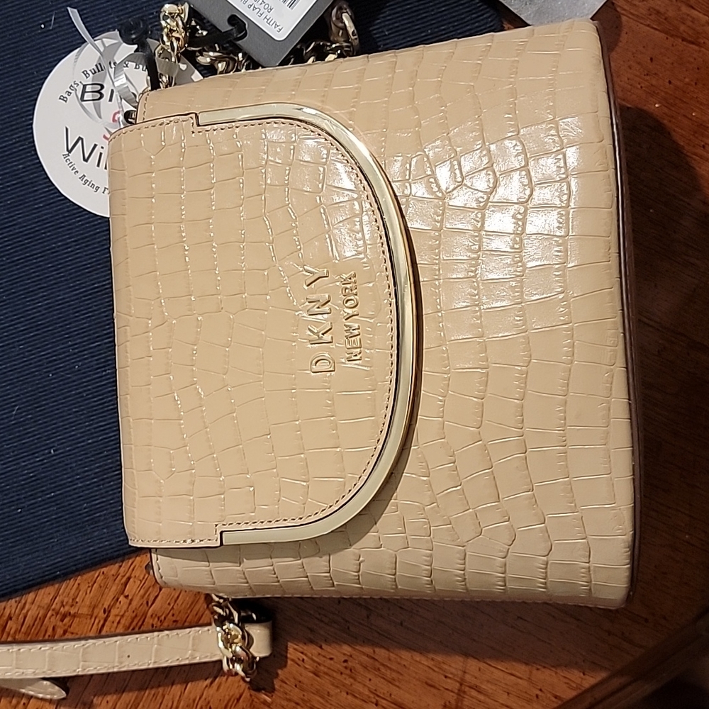 DKNY purse - faith flap bucket
